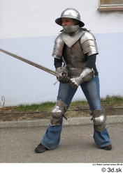  Photos Medieval Knight in plate armor 24 